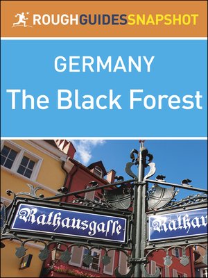 cover image of The Black Forest (Rough Guides Snapshot Germany)